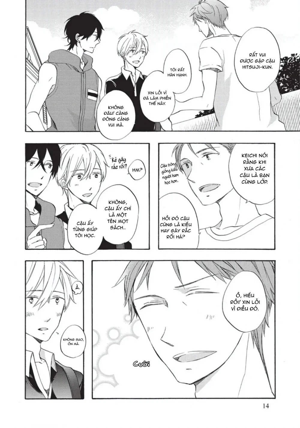 Papa Motoyan và Thầy Hitsuji Chapter 6 Trang 14