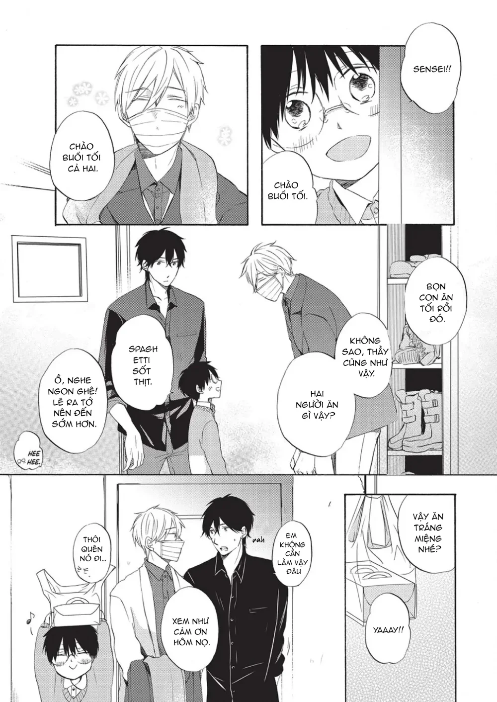 Papa Motoyan và Thầy Hitsuji Chapter 8 Trang 16