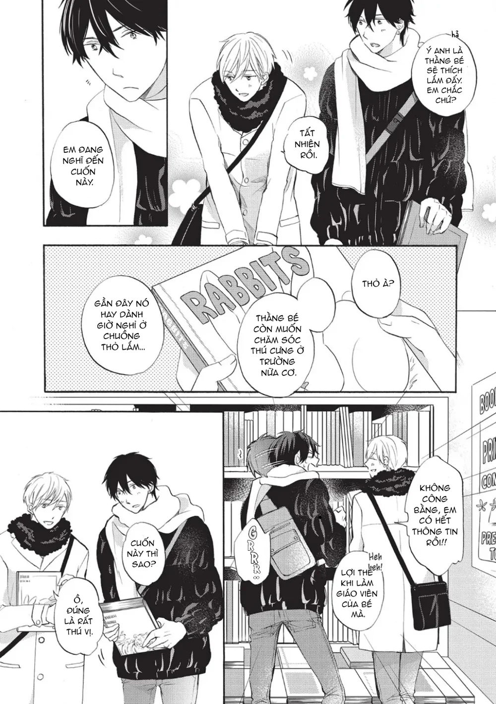 Papa Motoyan và Thầy Hitsuji Chapter 8 Trang 21