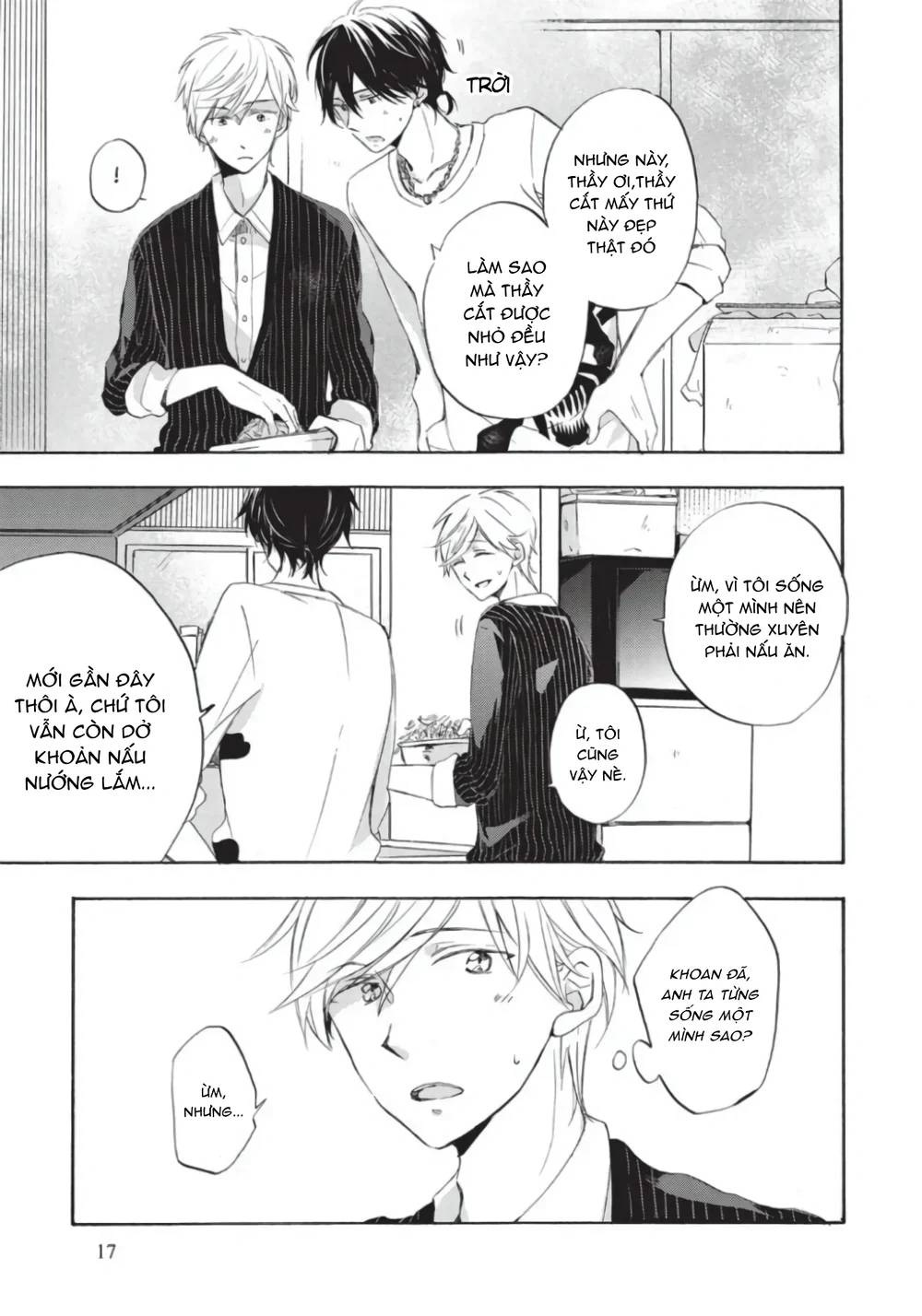 Papa Motoyan và Thầy Hitsuji Chapter 1 Trang 19