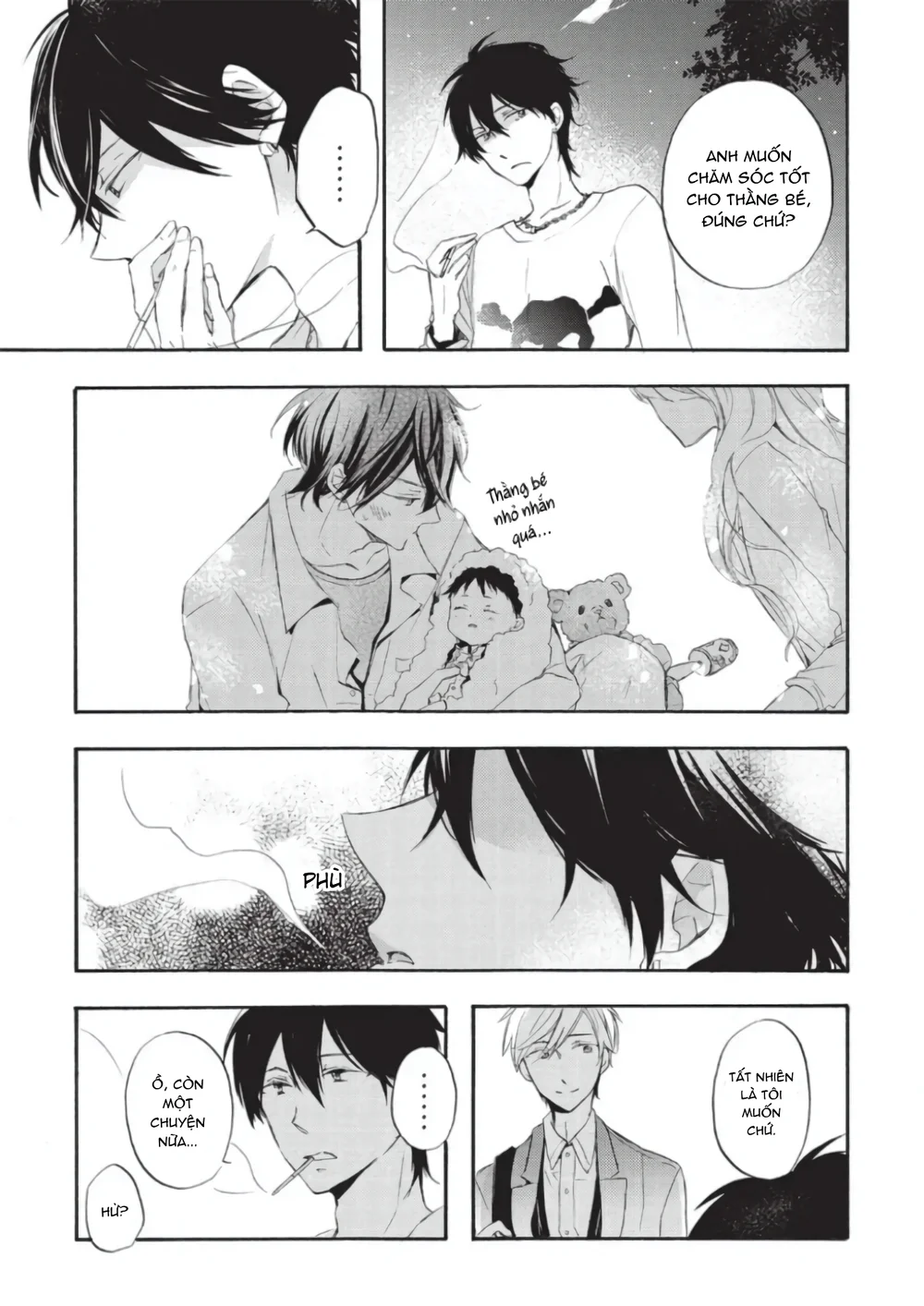 Papa Motoyan và Thầy Hitsuji Chapter 1 Trang 23