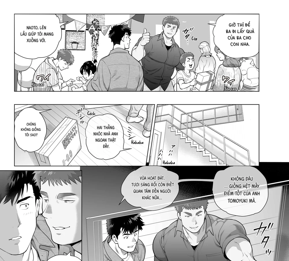 Papa Naoto và Papa Tomoyuki Chapter 6 Trang 9