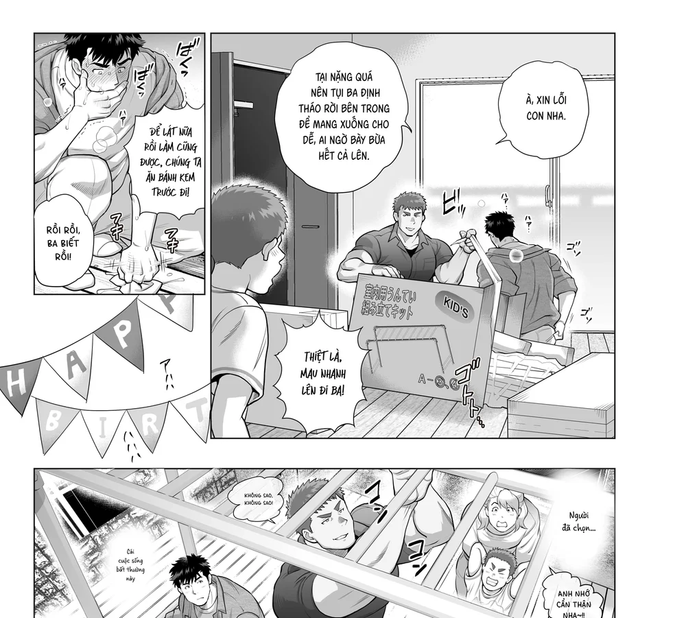 Papa Naoto và Papa Tomoyuki Chapter 6 Trang 21