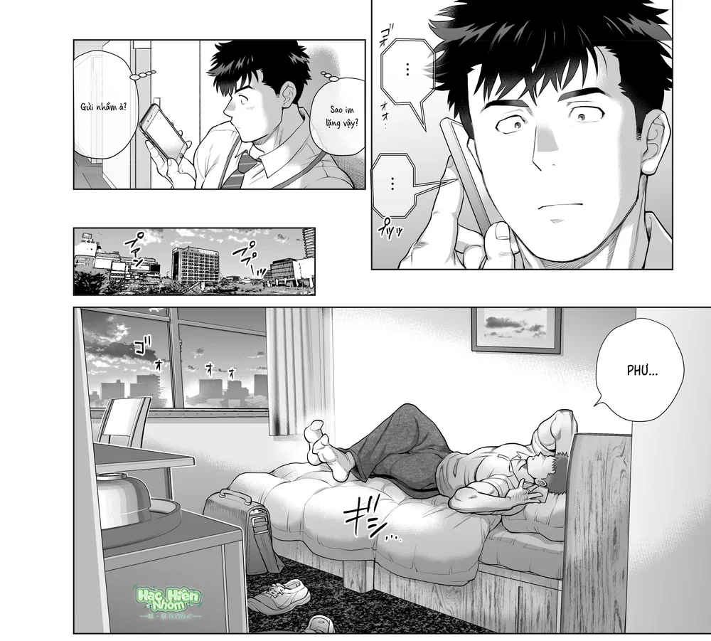 Papa Naoto và Papa Tomoyuki Chapter 6 Trang 35