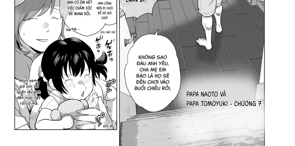 Papa Naoto và Papa Tomoyuki Chapter 7 Trang 5