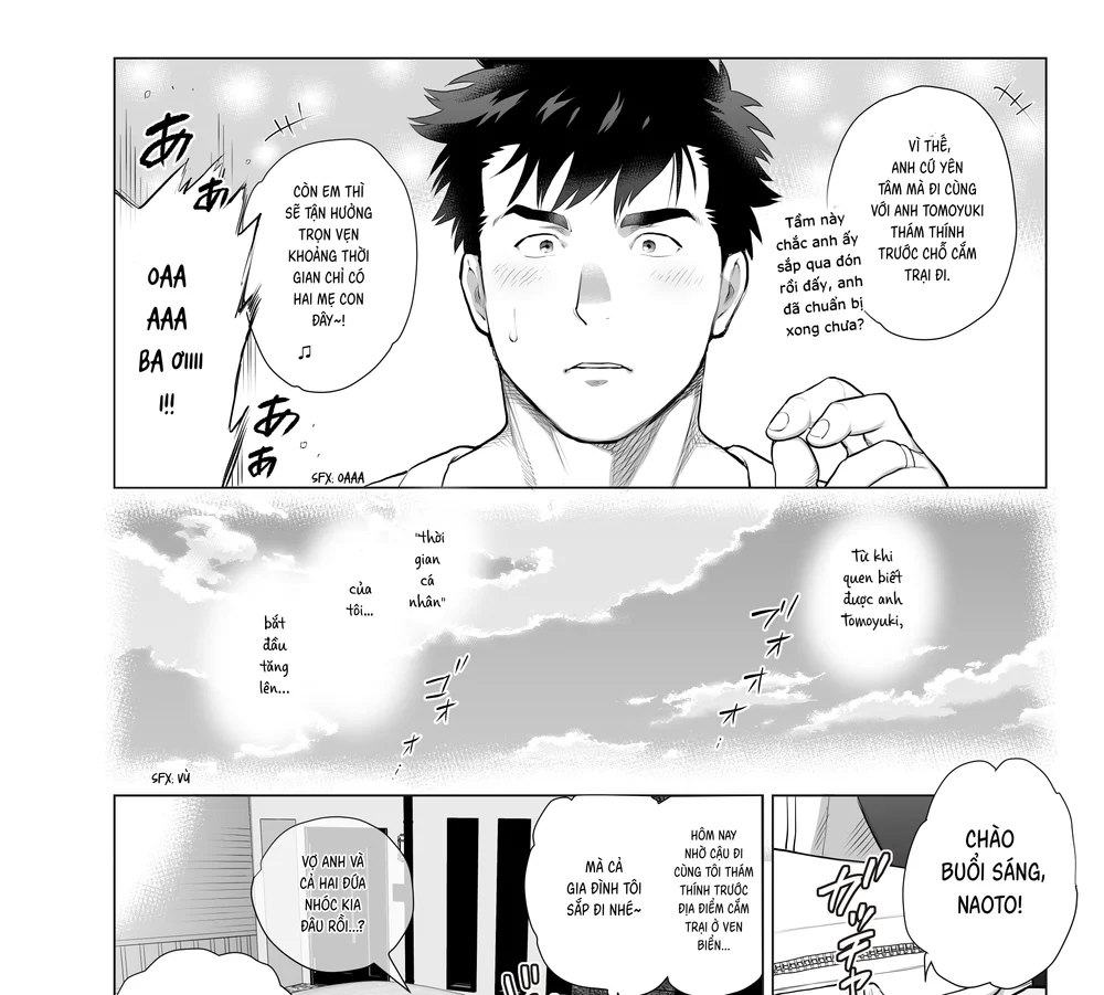Papa Naoto và Papa Tomoyuki Chapter 7 Trang 6