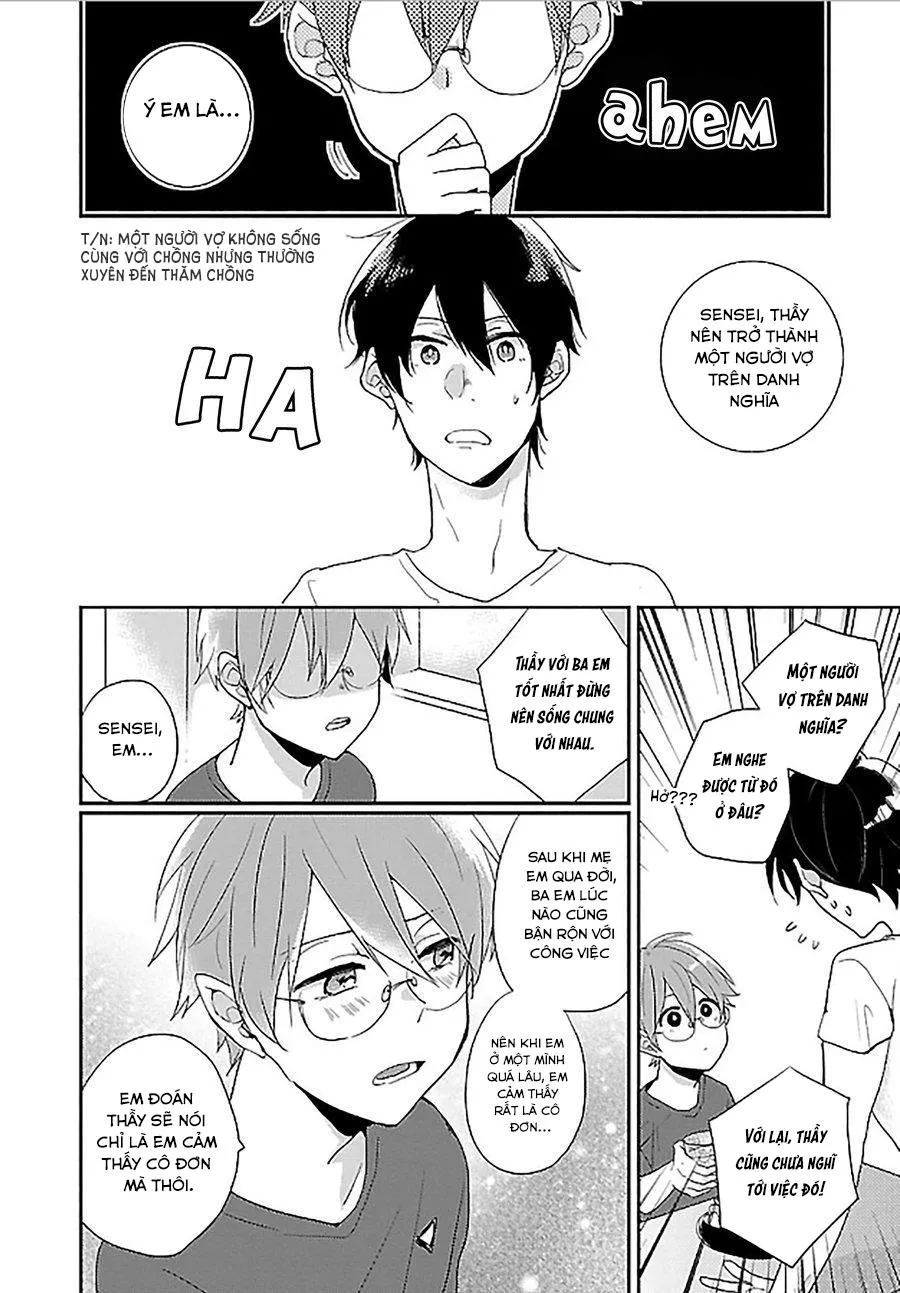 Thầy Giáo Trẻ Thuần Khiết Mong Muốn Được Cha Nuôi Bảnh Bao Ôm Ấp Chapter 2 Trang 4