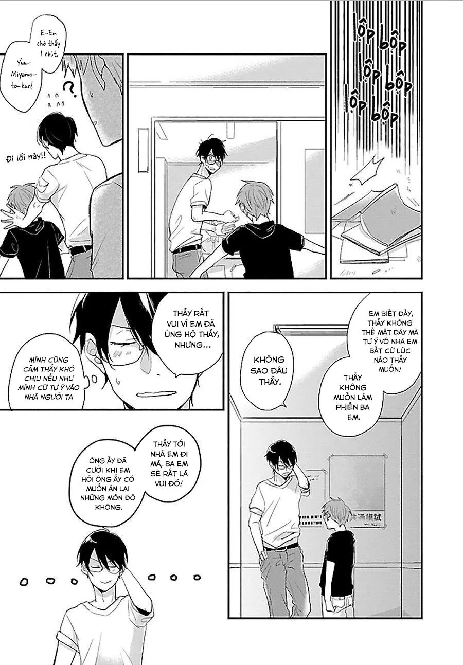 Thầy Giáo Trẻ Thuần Khiết Mong Muốn Được Cha Nuôi Bảnh Bao Ôm Ấp Chapter 2 Trang 11