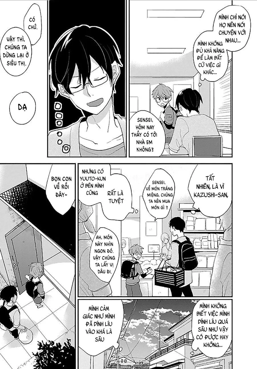 Thầy Giáo Trẻ Thuần Khiết Mong Muốn Được Cha Nuôi Bảnh Bao Ôm Ấp Chapter 3 Trang 7