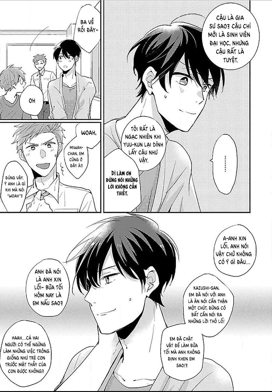 Thầy Giáo Trẻ Thuần Khiết Mong Muốn Được Cha Nuôi Bảnh Bao Ôm Ấp Chapter 3 Trang 11