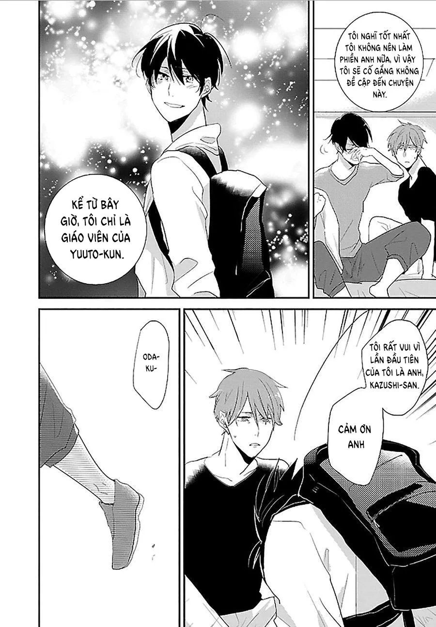 Thầy Giáo Trẻ Thuần Khiết Mong Muốn Được Cha Nuôi Bảnh Bao Ôm Ấp Chapter 3 Trang 30