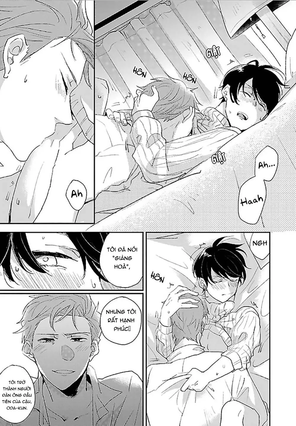 Thầy Giáo Trẻ Thuần Khiết Mong Muốn Được Cha Nuôi Bảnh Bao Ôm Ấp Chapter 4 Trang 25