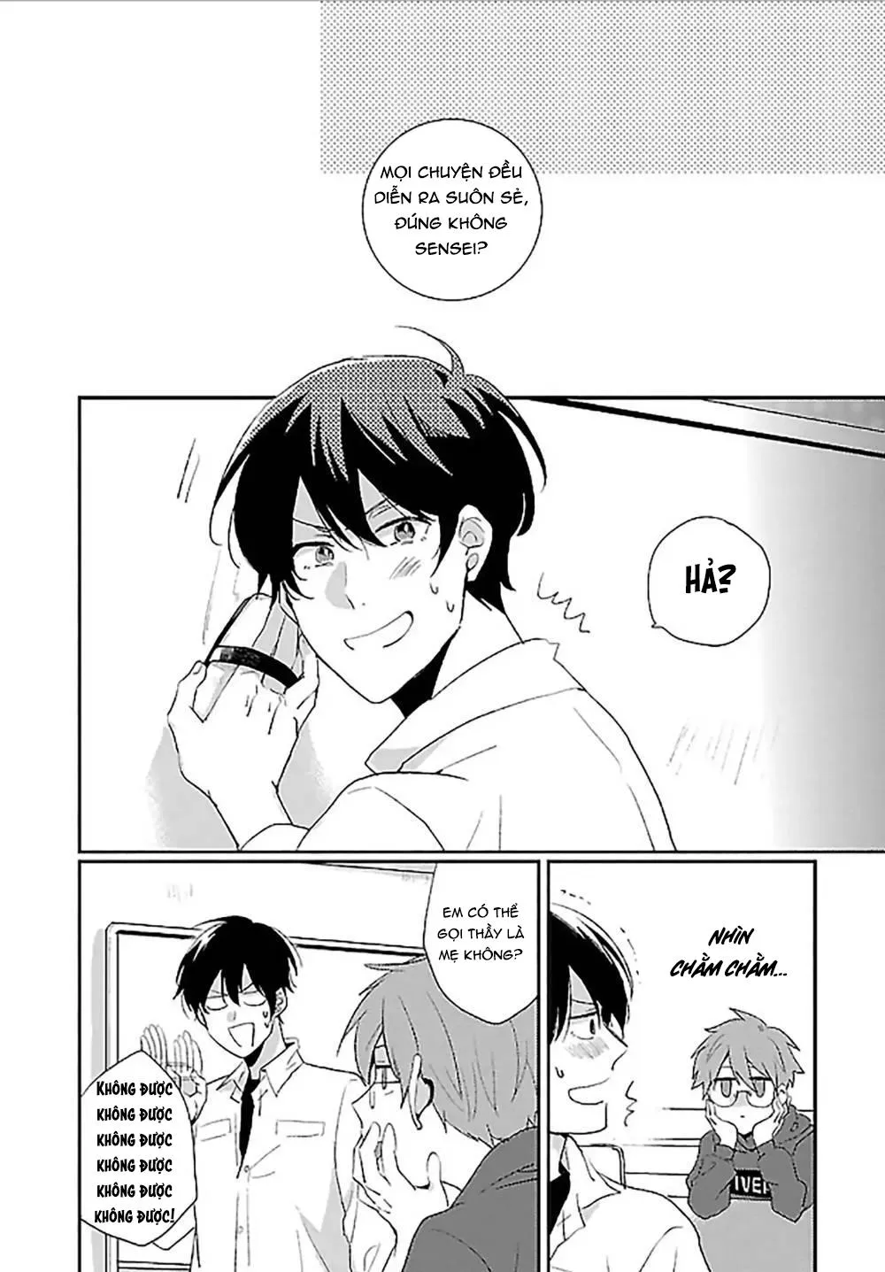 Thầy Giáo Trẻ Thuần Khiết Mong Muốn Được Cha Nuôi Bảnh Bao Ôm Ấp Chapter 4 Trang 30