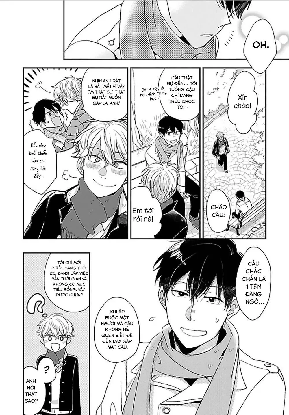 Thầy Giáo Trẻ Thuần Khiết Mong Muốn Được Cha Nuôi Bảnh Bao Ôm Ấp Chapter 5 Trang 4