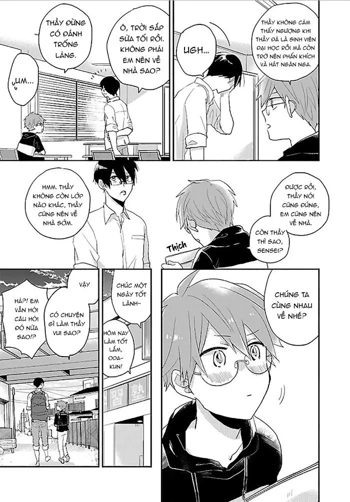 Thầy Giáo Trẻ Thuần Khiết Mong Muốn Được Cha Nuôi Bảnh Bao Ôm Ấp Chapter 1 Trang 10