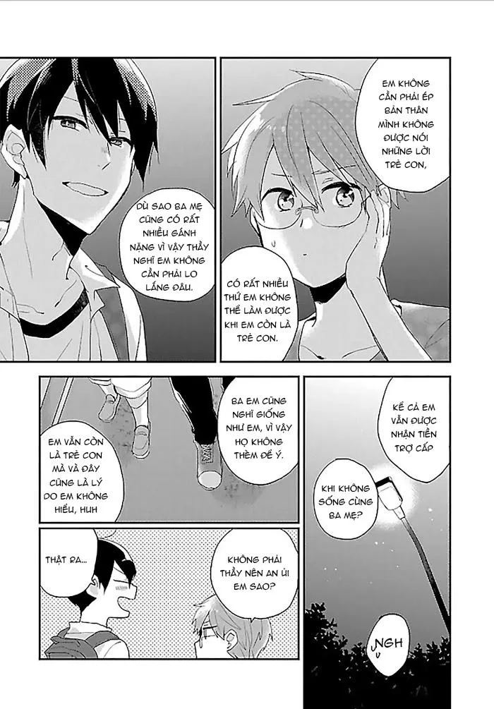 Thầy Giáo Trẻ Thuần Khiết Mong Muốn Được Cha Nuôi Bảnh Bao Ôm Ấp Chapter 1 Trang 20