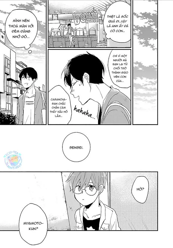 Thầy Giáo Trẻ Thuần Khiết Mong Muốn Được Cha Nuôi Bảnh Bao Ôm Ấp Chapter 1 Trang 28