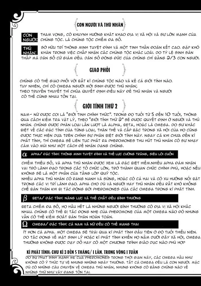 Full Pendulum: Kemonohito Omegaverse Chapter 1 Trang 6