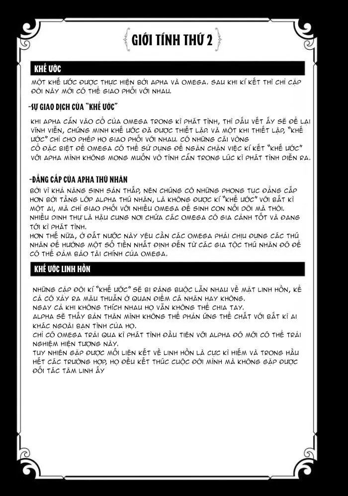 Full Pendulum: Kemonohito Omegaverse Chapter 1 Trang 7