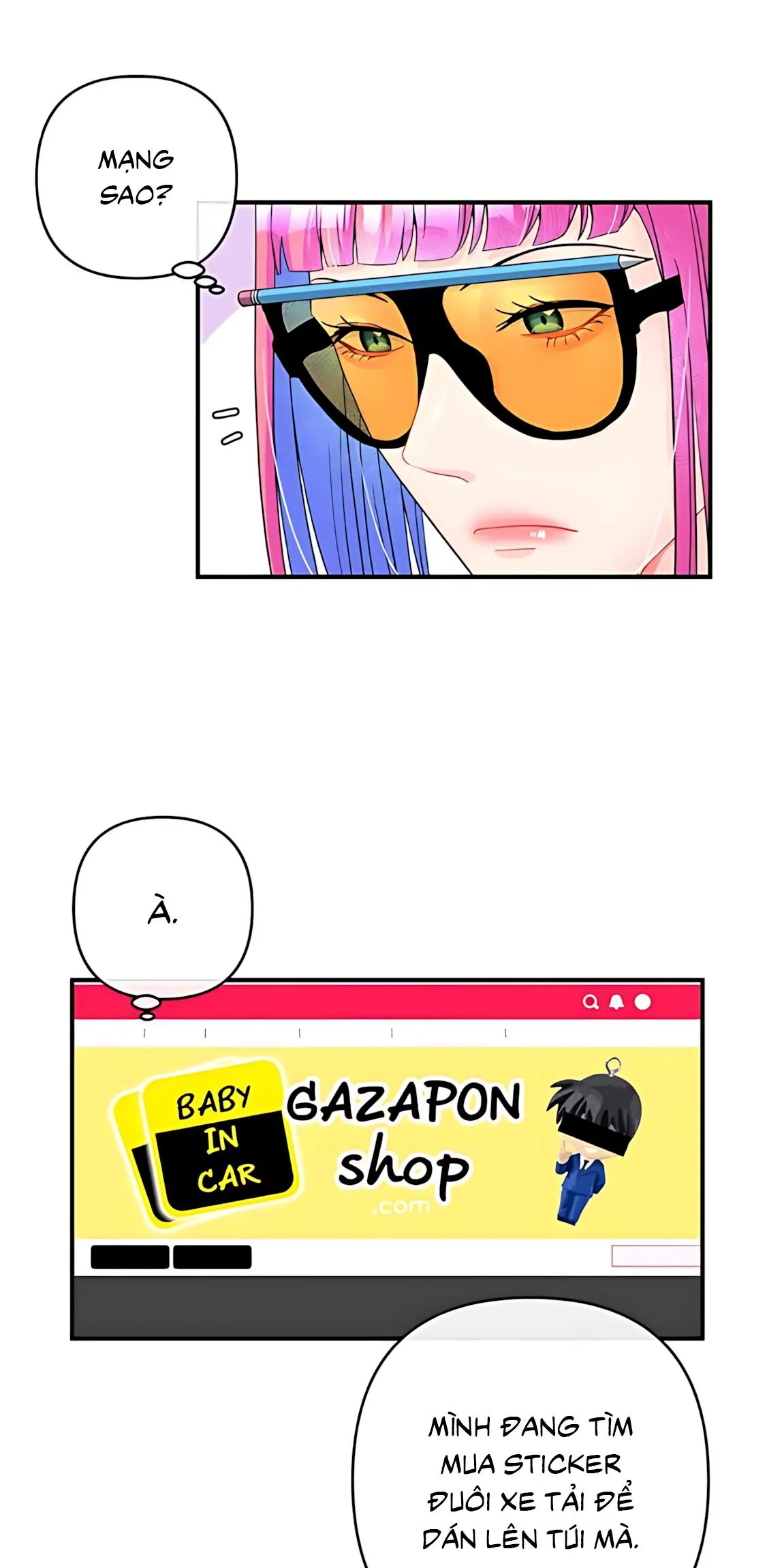 Phải lòng cục cưng nói lắp Chapter 6 Trang 8