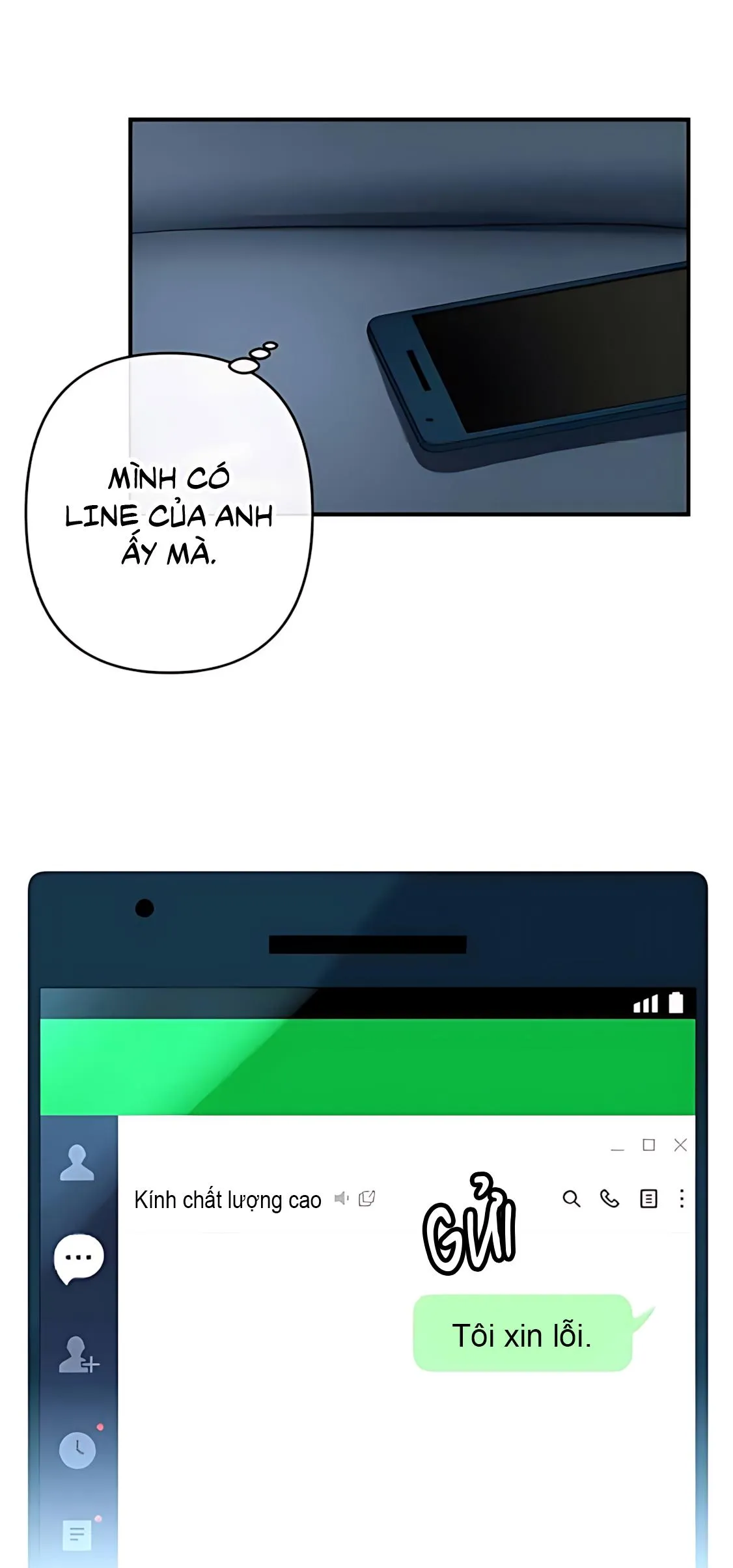 Phải lòng cục cưng nói lắp Chapter 13 Trang 11