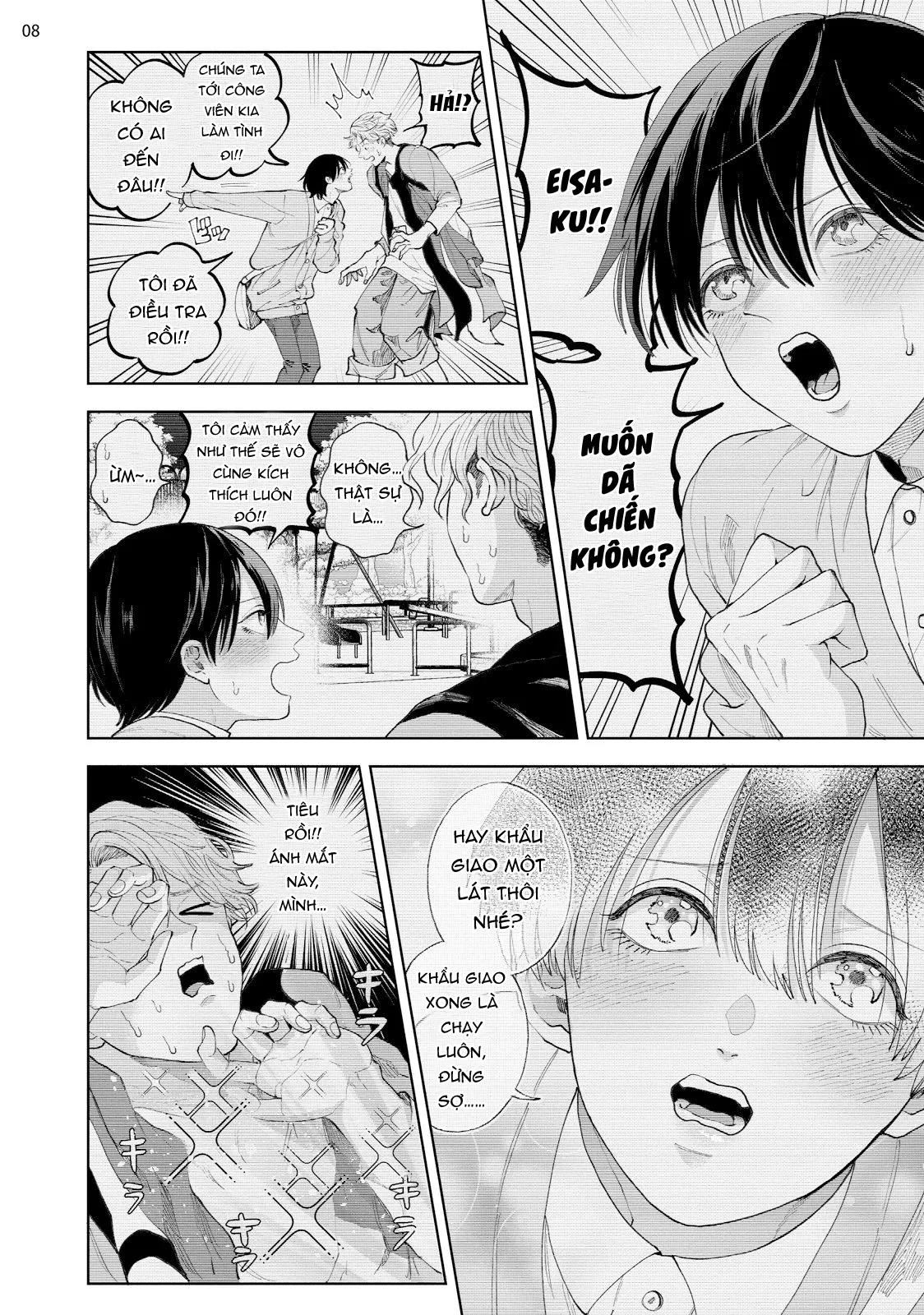 Phái tiên phong và kẻ cuồng theo dõi Chapter 3 Trang 10