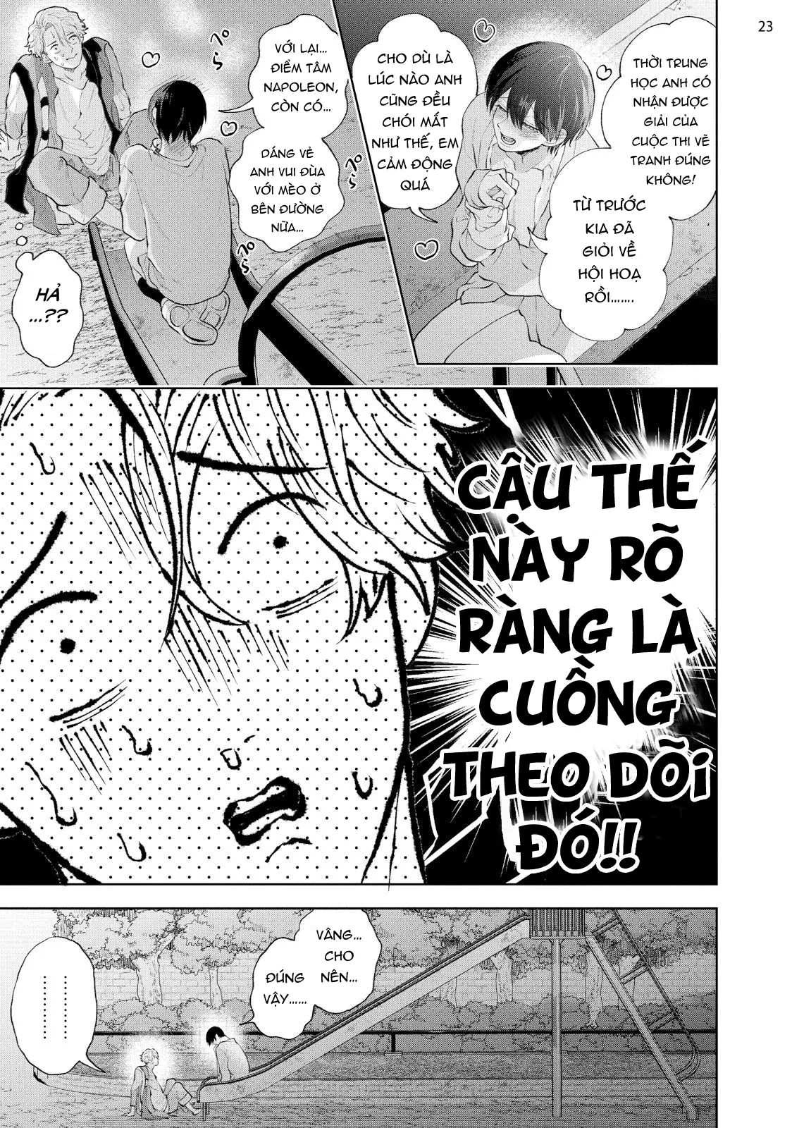 Phái tiên phong và kẻ cuồng theo dõi Chapter 3 Trang 25