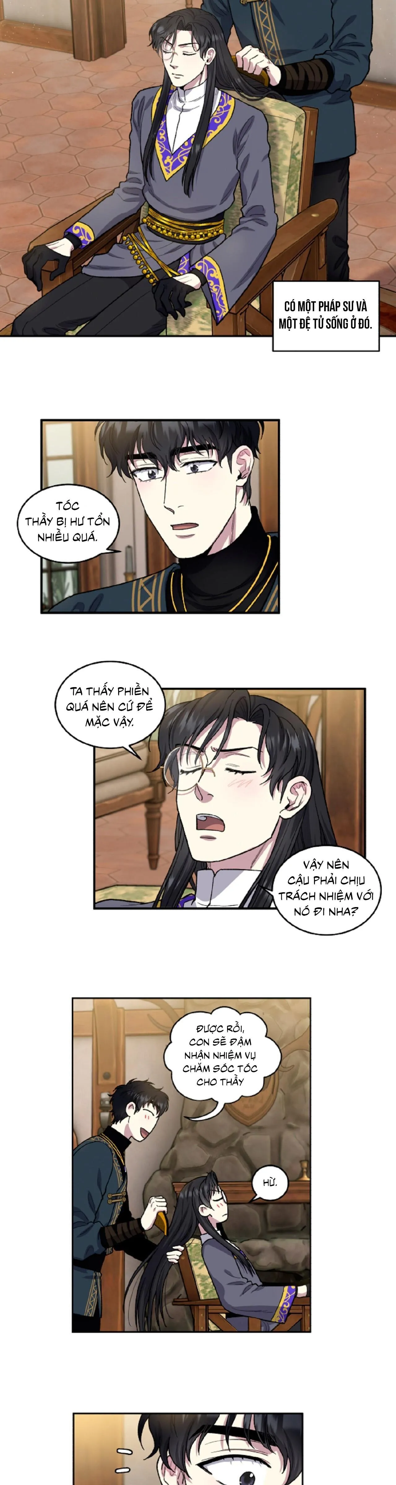 PHÁP SƯ BỊ GIAM CẦM Chapter 8 Trang 14