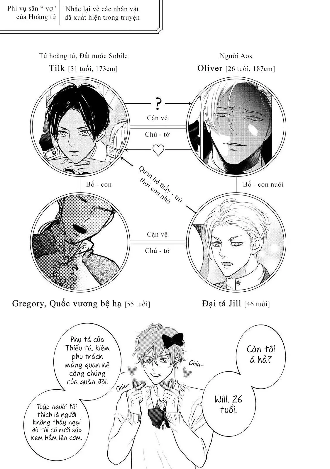 Phi vụ săn vợ của Hoàng tử Chapter 3 Trang 33