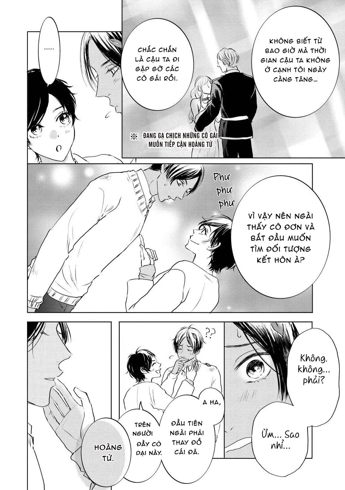 Phi vụ săn vợ của Hoàng tử Chapter 4 Trang 16