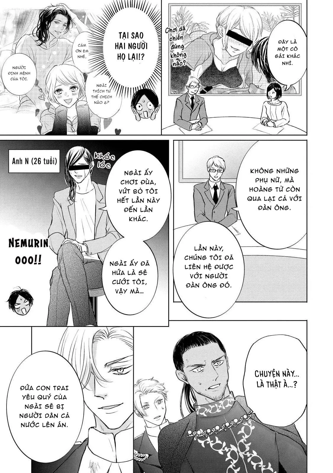 Phi vụ săn vợ của Hoàng tử Chapter 6 Trang 15