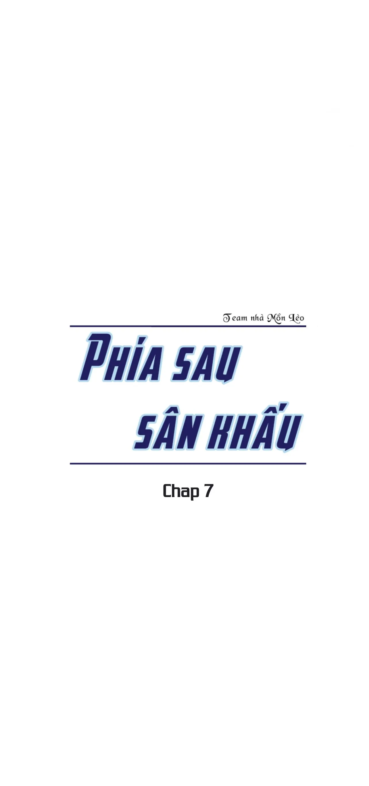 Phía Sau Sân Khấu Chapter 7 Trang 8