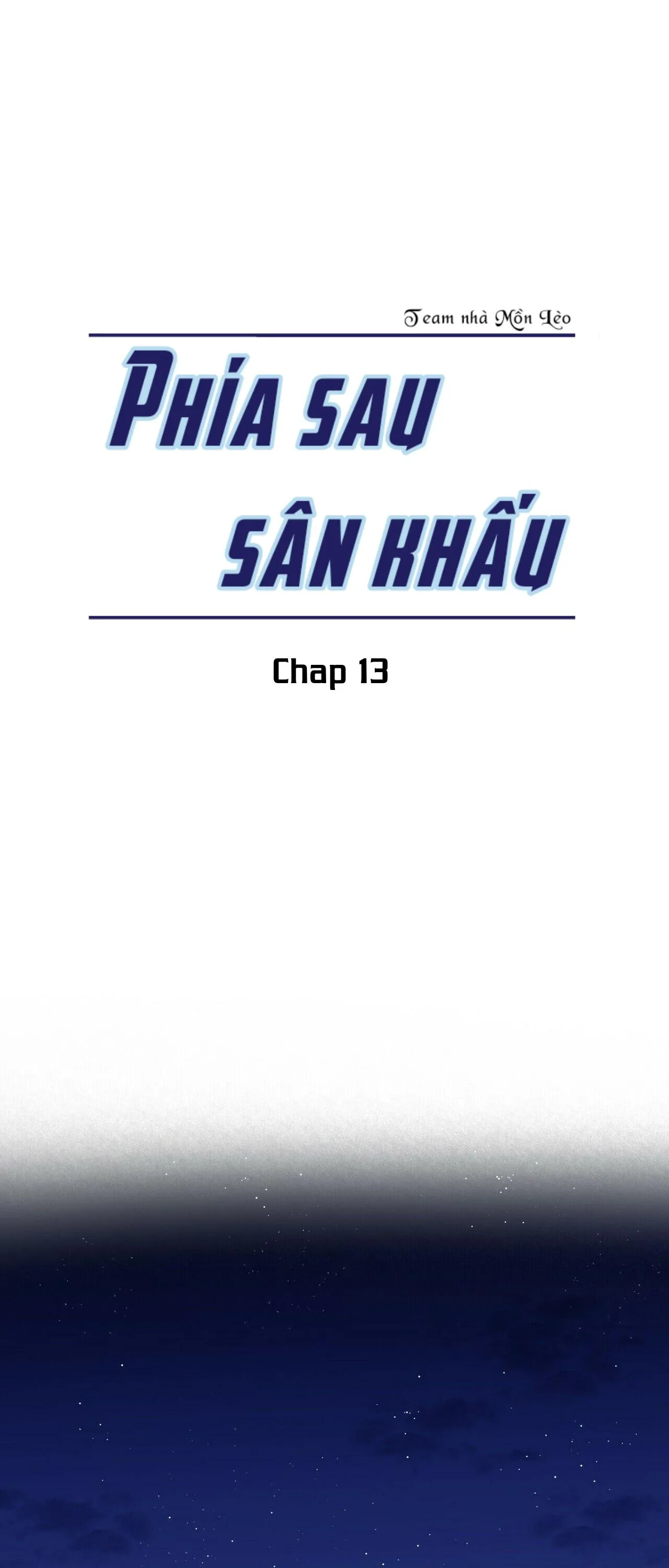 Phía Sau Sân Khấu Chapter 13 Trang 8
