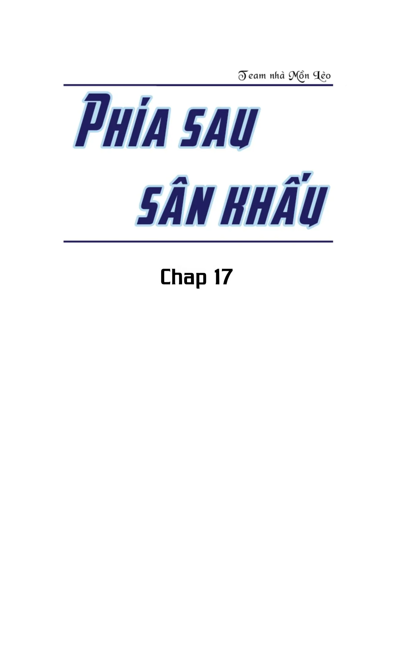 Phía Sau Sân Khấu Chapter 17 Trang 5