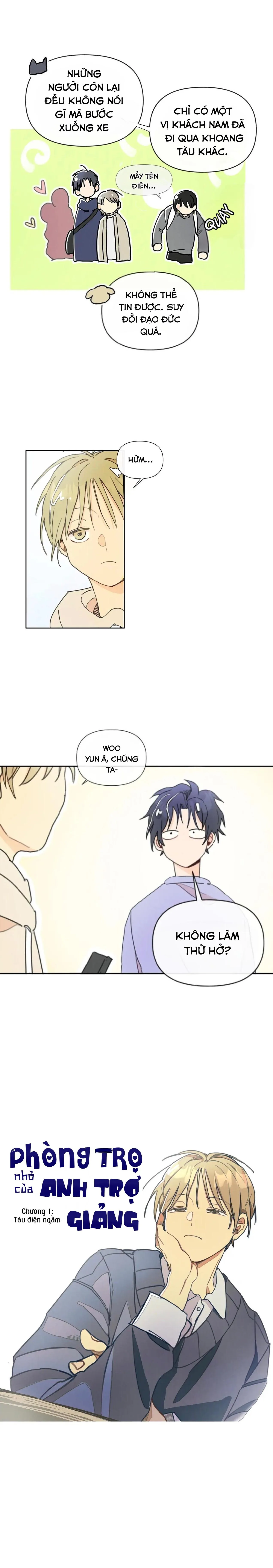 Phòng Trọ Nhỏ Của Anh Trợ Giảng Chapter 1 Trang 11