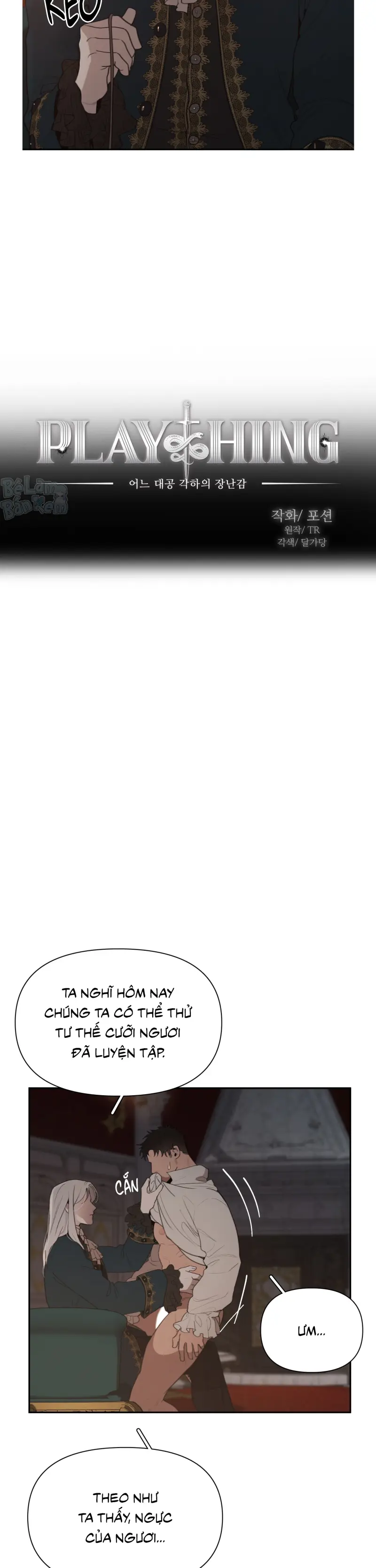 Plaything - Món đồ chơi của đại công tước Chapter 18 Trang 3