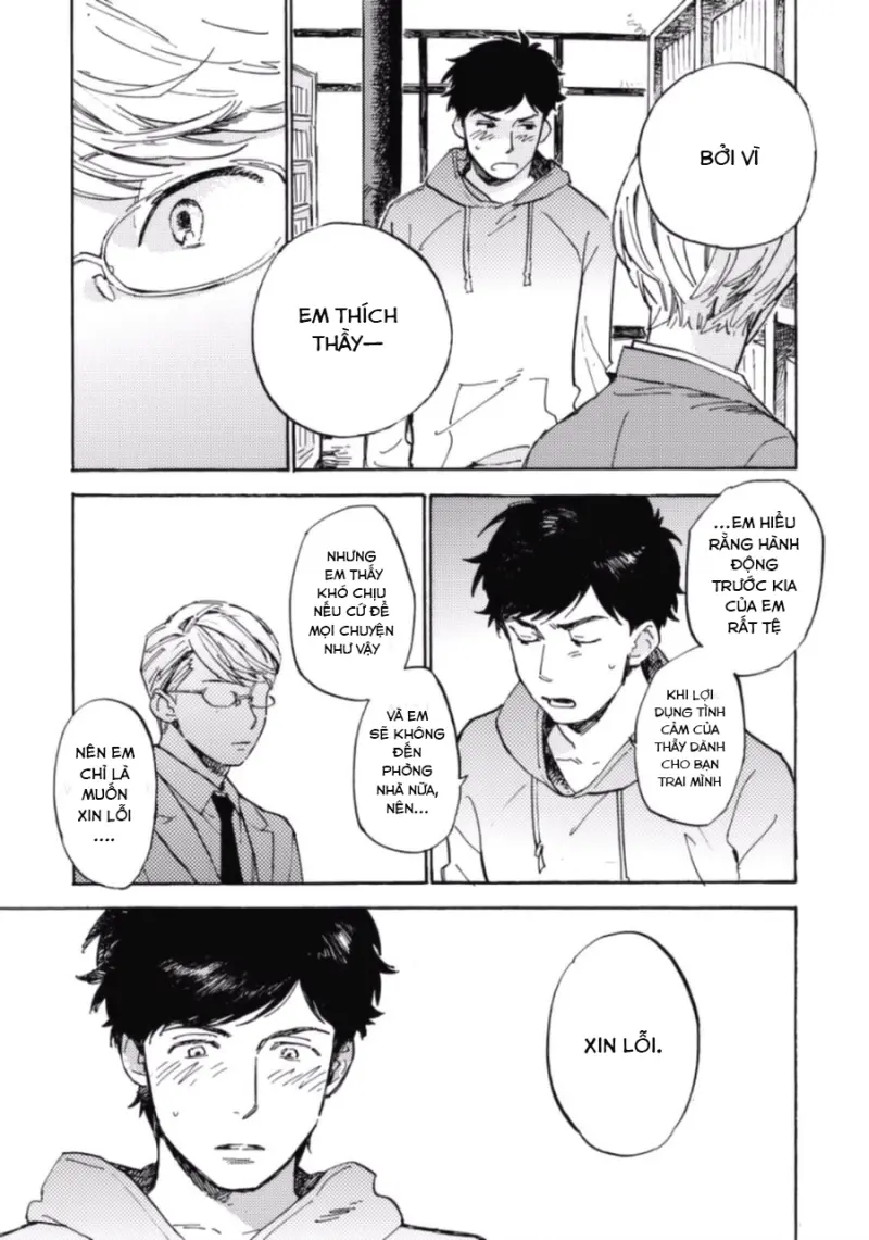 Quá trình của tình yêu phi Platon Chapter 3 Trang 8