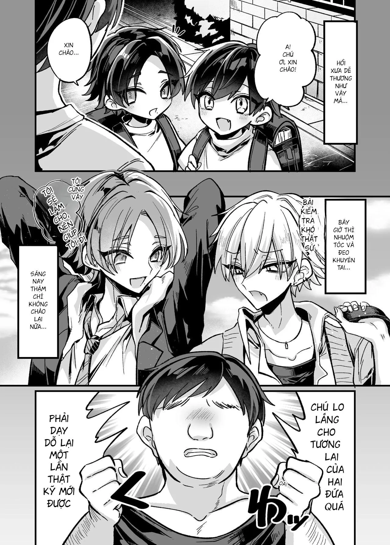 Quá trình thuần hoá loài người Chapter 1 Trang 3