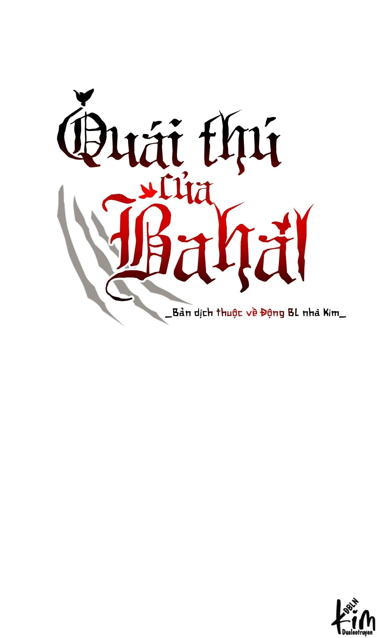 QUÁI THÚ CỦA BAHAL Chapter 8 Trang 4