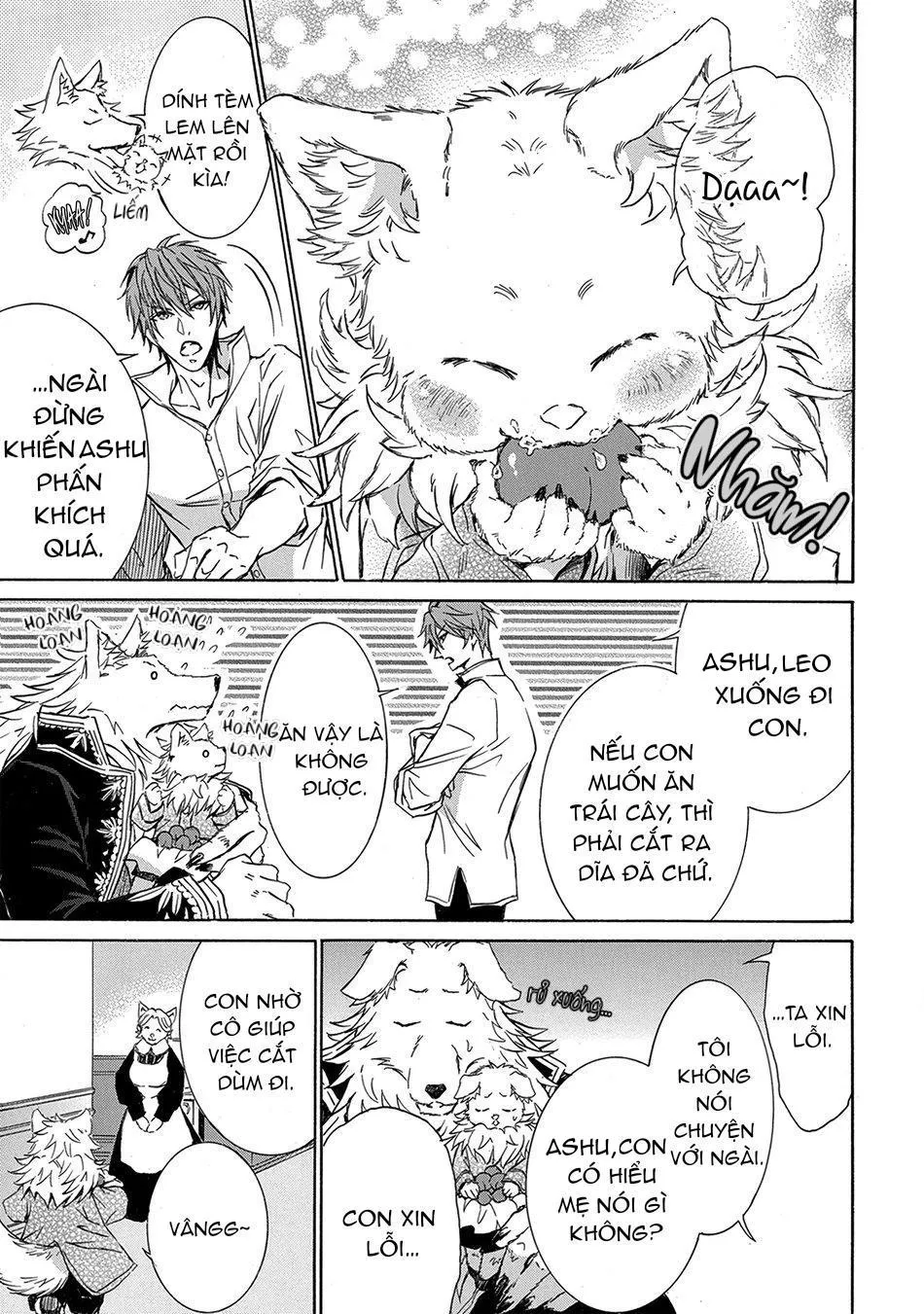 Quái thú không thể tách rời Chapter 2 Trang 6