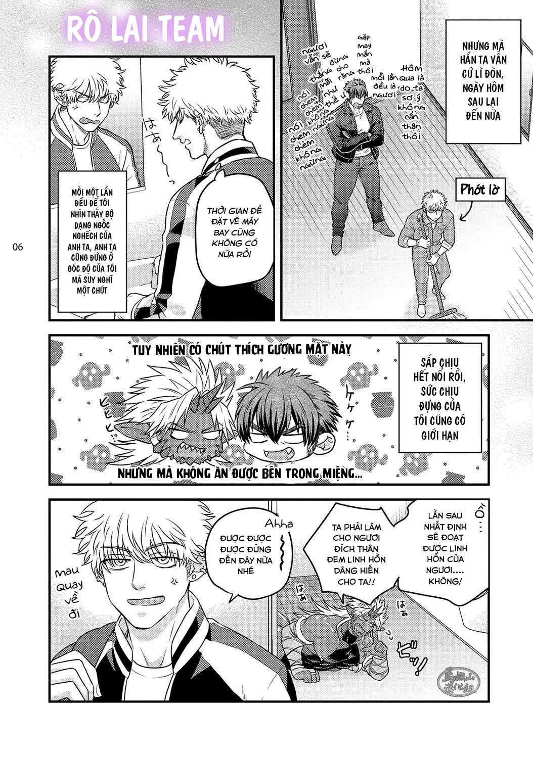 Quái vật ngực bự và cậu nhóc liều lĩnh Chapter 2 Trang 9