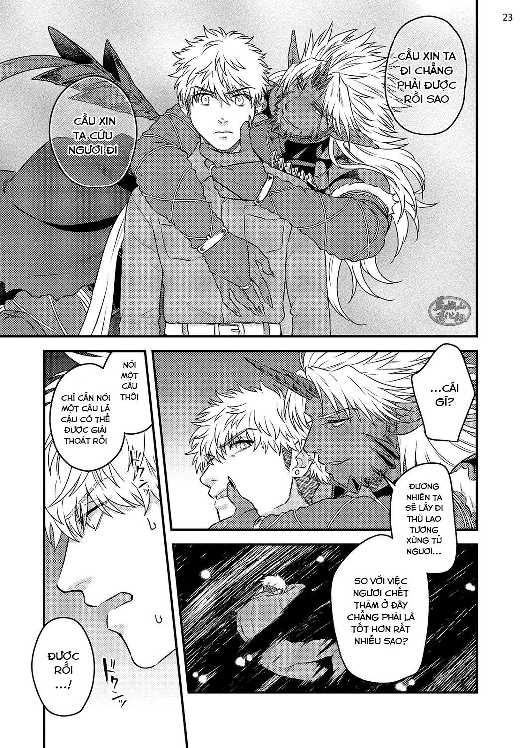 Quái vật ngực bự và cậu nhóc liều lĩnh Chapter 2 Trang 26