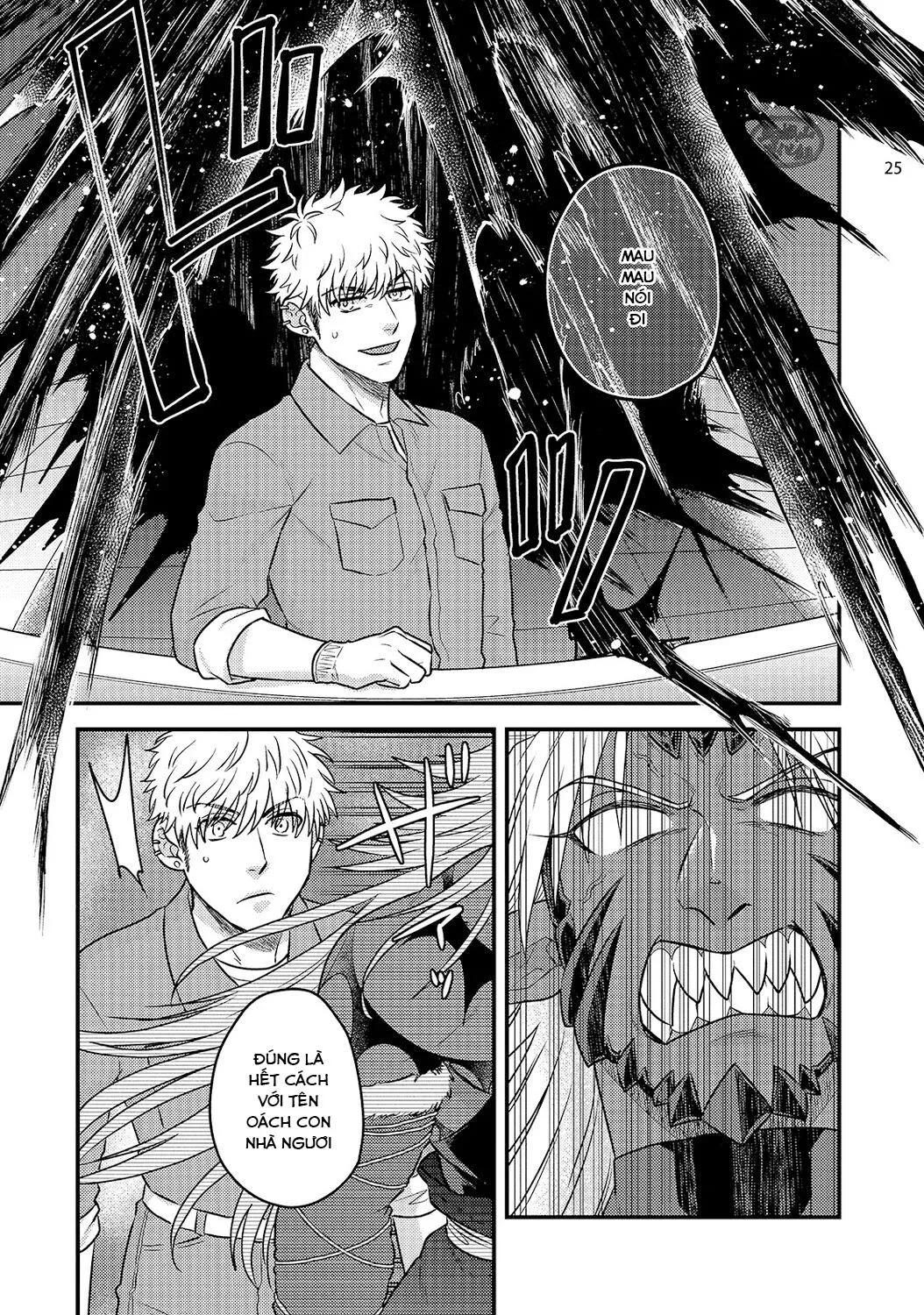 Quái vật ngực bự và cậu nhóc liều lĩnh Chapter 2 Trang 28