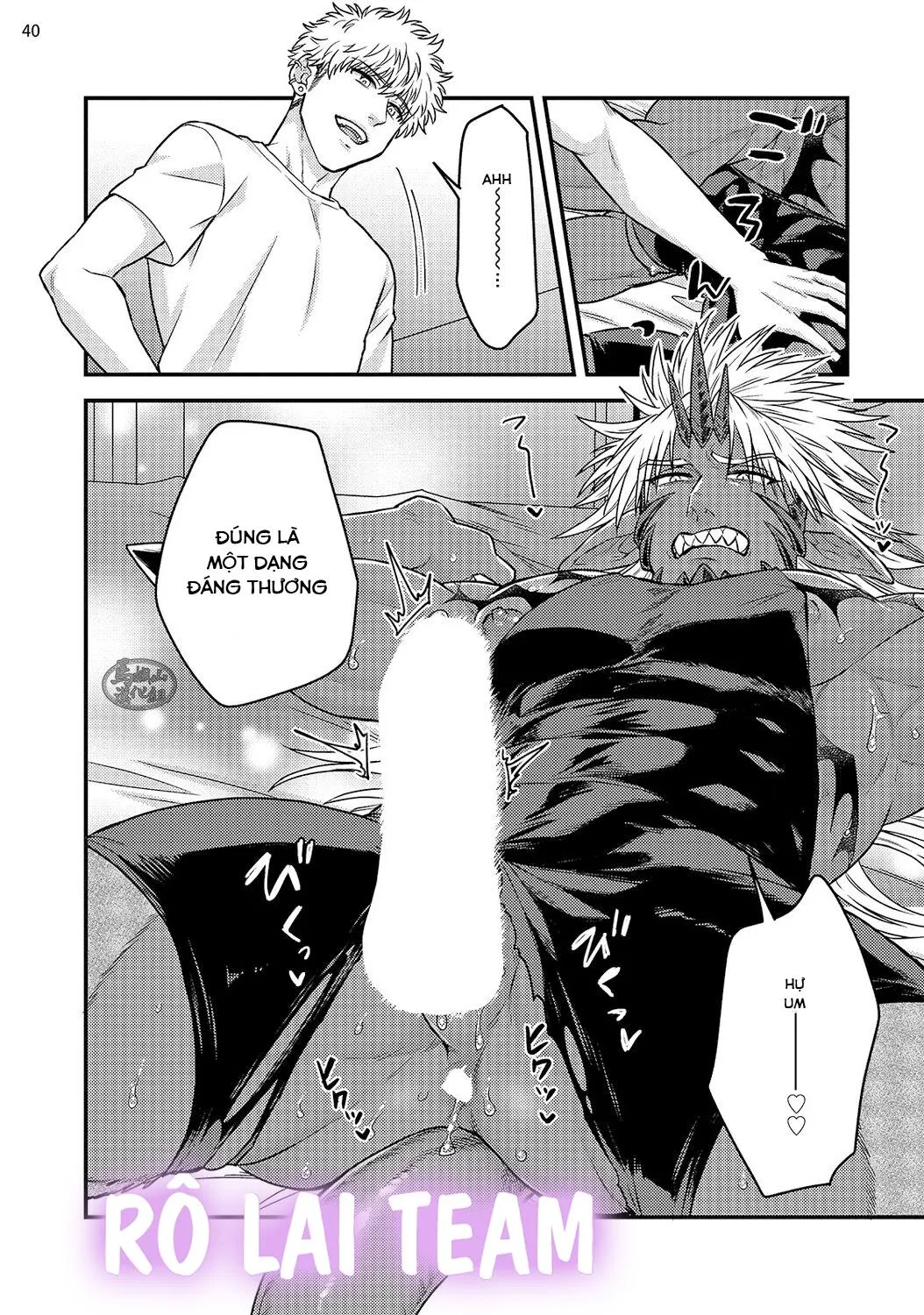 Quái vật ngực bự và cậu nhóc liều lĩnh Chapter 2 Trang 43