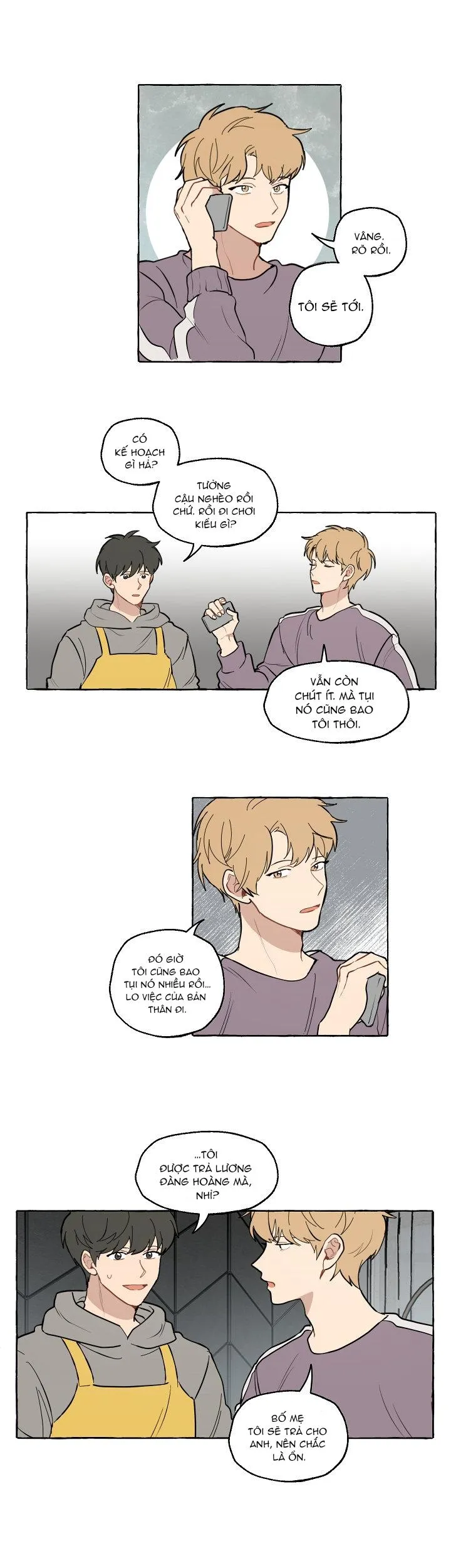 Quản Gia Bán Thời Gian! Chapter 4 Trang 14