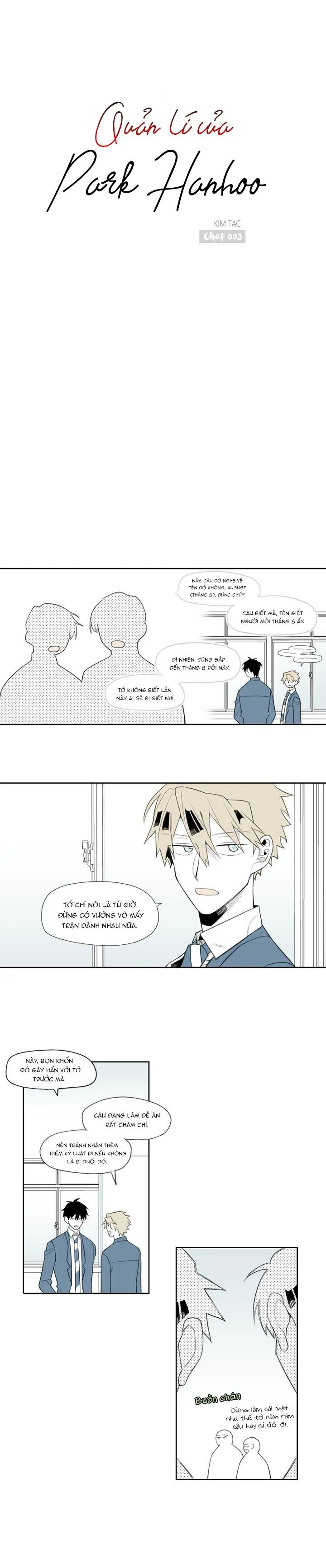 Quản Lý Của Park Hanhoo Chapter 3 Trang 3