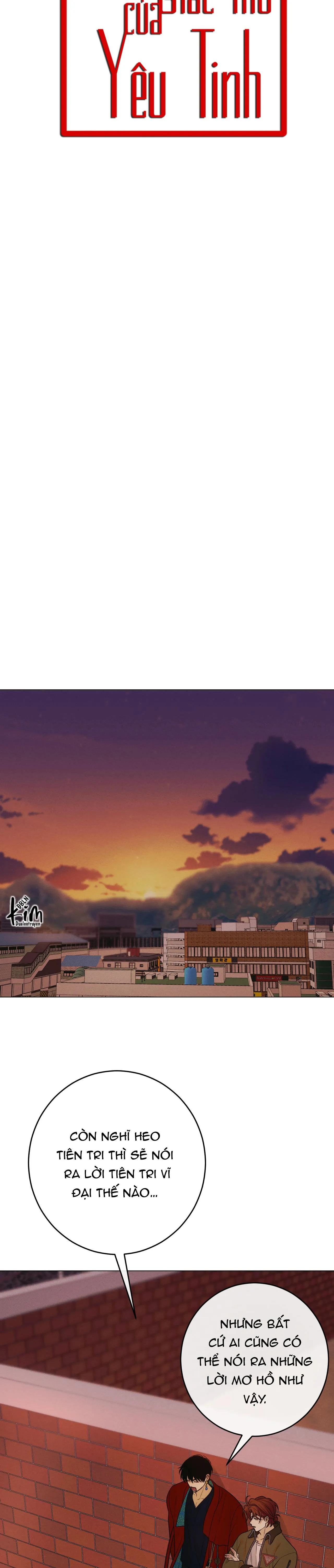 QUẺ BÓI GIẤC MƠ CỦA YÊU TINH Chapter 17 Trang 21