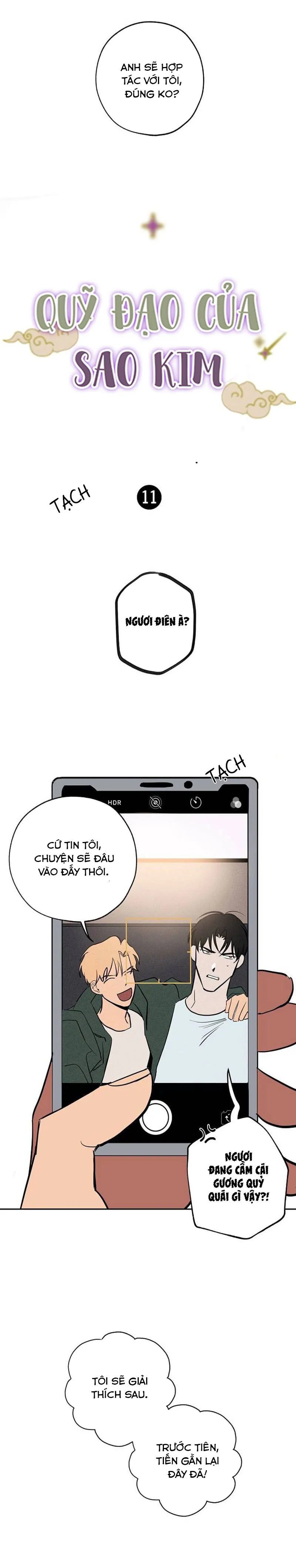 Quỹ đạo của sao Kim Chapter 11 Trang 12