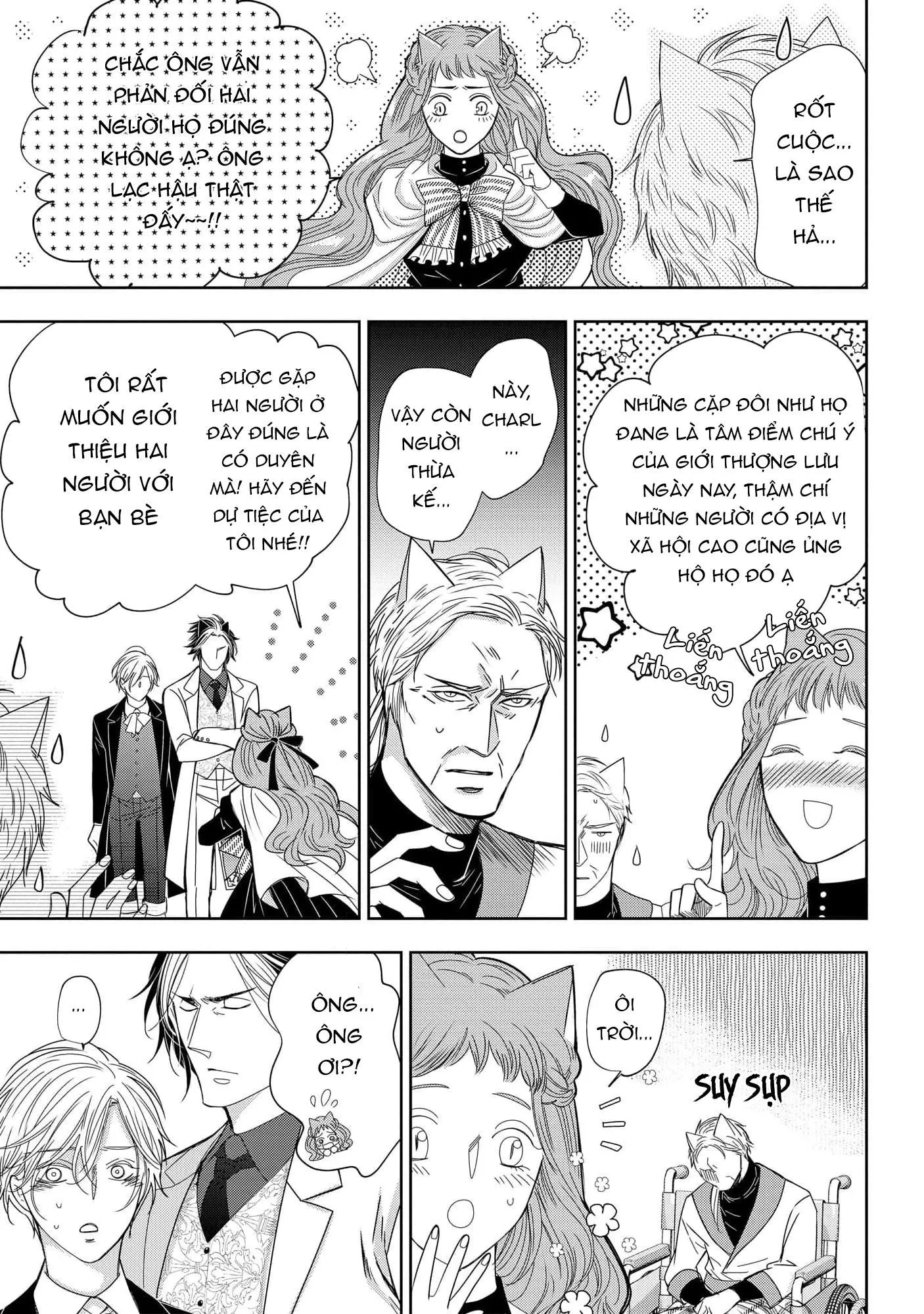 Quý Tộc Bị Cầm Tù Bởi Tử Tước Sói Đen Chapter 10 Trang 25