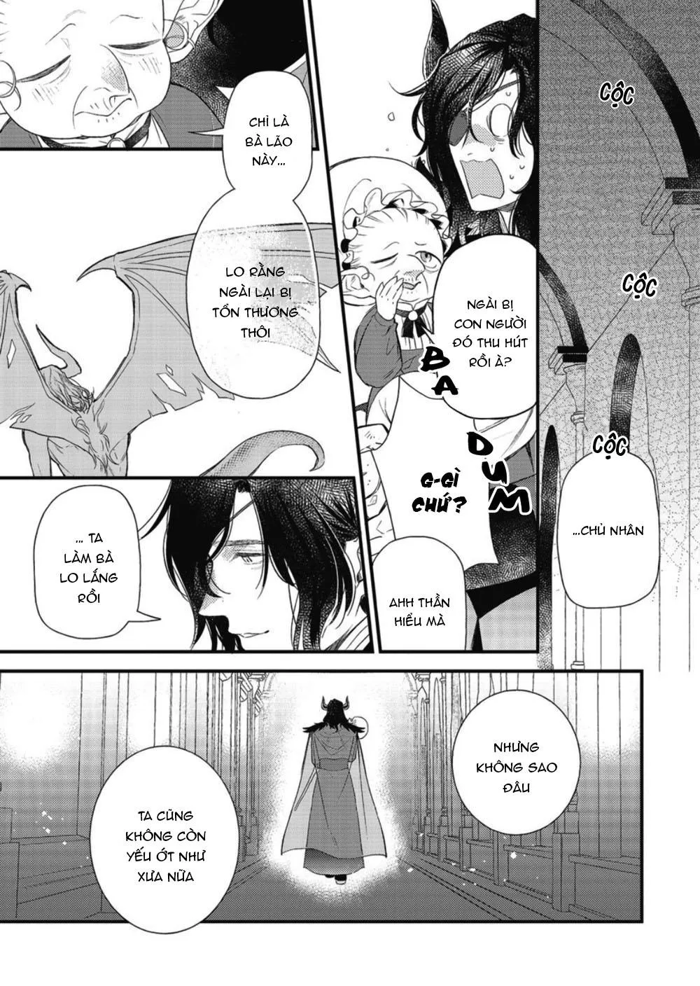 QUỶ VƯƠNG ĐÁNG THƯƠNG VÀ ANH HÙNG TESUNDERE Chapter 2 Trang 12